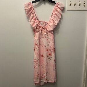 Floral spring dress